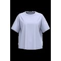 Camiseta algodón orgánico oversize mujer Parma Xxs/Xs