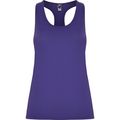 Camiseta Técnica de Tirantes Entallada Morado Xl