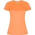 Camiseta ECO Manga Corta Mujer Control Dry Naranja Fluor L