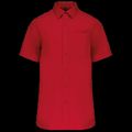 Camisa manga corta hombre Bolsillo izquierdo Classic Red 4Xl
