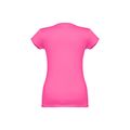 Camiseta Mujer Entallada de Algodón Escote V