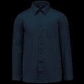 Camisa de polialgodón hombre Navy 4Xl