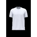 Camiseta unisex hombros caídos White S