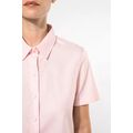 Camisa oxford mujer manga corta