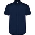 Camisa Manga Corta Hombre Marino L