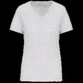 Camiseta de mujer cuello de pico Ash Heather Xxl