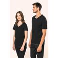Camiseta algodón cuello de pico hombre