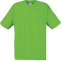 Camiseta niños algodón cuello redondo Lime 5/6 Ans