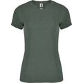 Camiseta mujer manga corta Verde Botella Vigore L