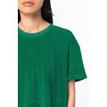 Camiseta de rizo para mujer corte oversize