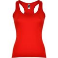 Camiseta entallada estilo nadadora Rojo M