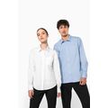 Camisa popelina manga larga hombre