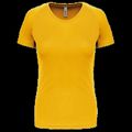 Camiseta de deporte mujer poliéster True Yellow Xl