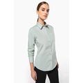 Camisa popelina polialgodón mujer