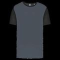 Camiseta bicolor adulto poliéster Sporty Grey / Black S