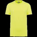 Camiseta algodón orgánico cuello redondo Fluorescent Yellow 3Xl