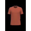 Camiseta algodón orgánico ajustado Burnt Brick 5Xl