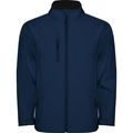 Cazadora Softshell con cremallera invertida Marino 16