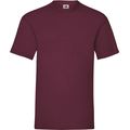 Camiseta hombre algodón cuello redondo Burgundy S
