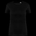 Camiseta chica algodón orgánico Black S