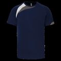 Camiseta deportes manga corta niños Sporty Navy/White/Storm Grey 12/14 Ans