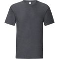 Camiseta hombre algodón peinado Dark Heather Grey L