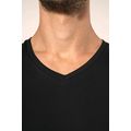 Camiseta algodón cuello de pico hombre