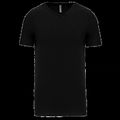 Camiseta cuello de pico Color jaspeado Black Xxl