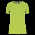 Camiseta deporte corte recto Lime Xs