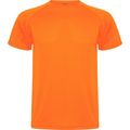 Camiseta Técnica de Colores Naranja Fluor 4