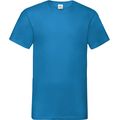 Camiseta hombre cuello de pico Azur Blue Xl
