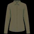 Camisa popelina polialgodón mujer Light Khaki S