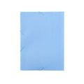 Carpeta para folios de caña de trigo Azul