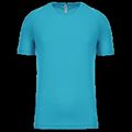 Camiseta de deporte hombre poliéster Light Turquoise Xs