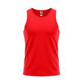 Camiseta Técnica sin Mangas Adulto/Niños Rojo 2Xl