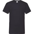 Camiseta hombre cuello de pico Black 5Xl