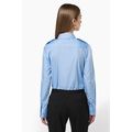 Camisa piloto manga larga mujer