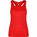 Camiseta tirantes transpirable Rojo Xl