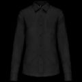 Camisa popelina polialgodón mujer Black 4Xl