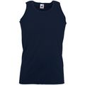 Camiseta sin mangas hombre algodón Deep Navy Xl