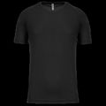 Camiseta de deporte hombre poliéster Black L