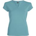 Camiseta CON cuello en V Azul Dusty Xl