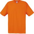 Camiseta algodón cuello redondo Orange L