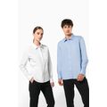Camisa popelina manga larga hombre