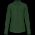 Camisa popelina polialgodón mujer Forest Green 4Xl