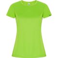 Camiseta ECO Manga Corta Mujer Control Dry Verde Fluor S