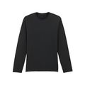 Camiseta manga larga algodón de chico Black M