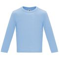 Camiseta Manga Larga Bebé Celeste 12 Meses
