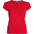 Camiseta CON cuello en V Rojo Xl