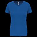 Camiseta de deporte mujer poliéster Sporty Royal Blue S